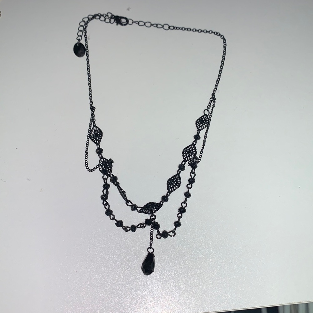 Black necklace